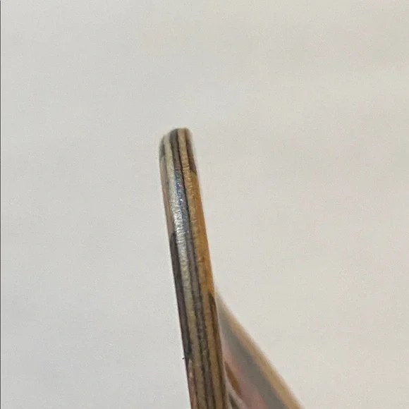 Striped Wooden Fingerboard Deck - Picture 3 of 4